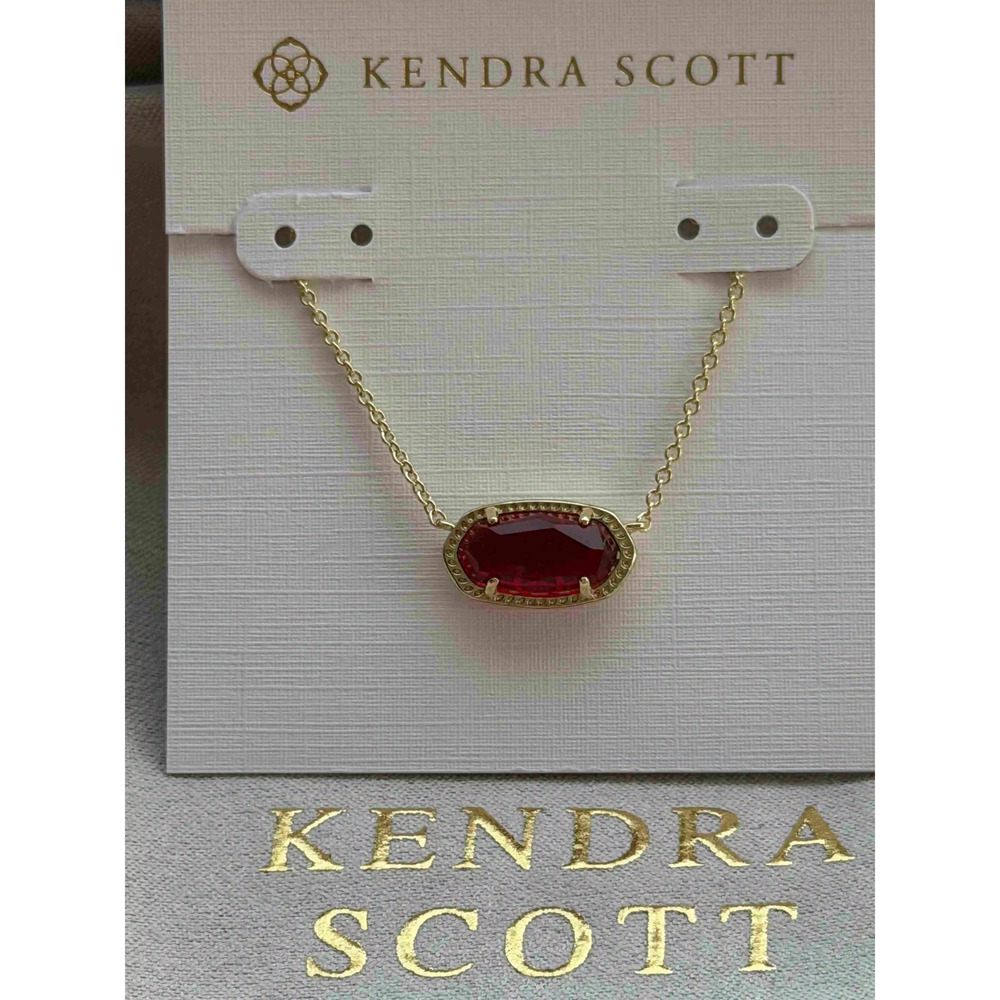Kendra Scott Red Pendant Necklace